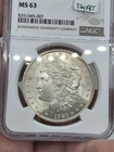MS63 1921 Silver Morgan Dollar NGC MS63