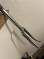 NOS Benotto Chrome Road Bike Fork 260mm L’eroica Moser Columbus Campagnolo 700c