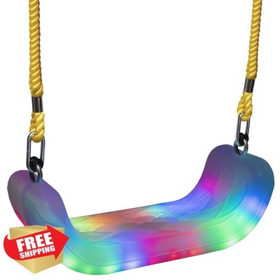 XDP Firefly LED Light Up Swing Seat 150lb Capacity