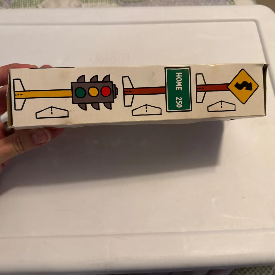 Vintage Plastic Trailways bus “Go Big Red” Super Friction-Power NIB - Image 3 of 4