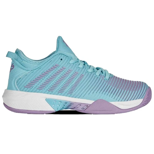 K Swiss Hypercourt Ange Suprême Bleu/Lilas Transparent/Blanc Brillant 96615 467