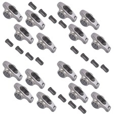 16 Pieces Steel Roller Rocker Arms Fits For Pontiac Parisienne Lemans Century
