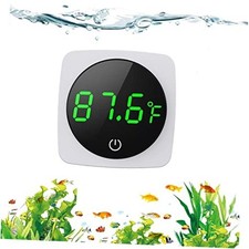 Aquarium Thermometer, LED Digital Fish Tank Thermometer High Accurate to