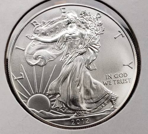 2012 American Silver Eagle 1 oz .999 Fine Silver Uncirculated