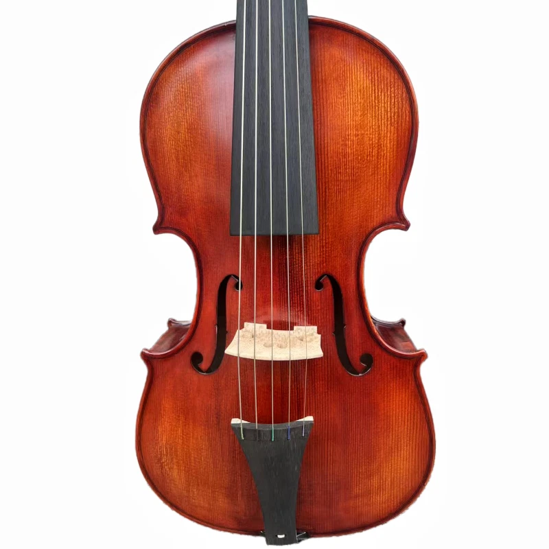 Big viola , 5 string 18 inch , Loud resonant sound Violoncello da spalla - Image 3 of 4