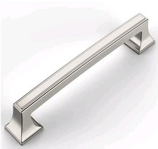 Brushed Satin Nickel Drawer Pulls Kitchen Cabinet Handles Hardware Closet Vanity