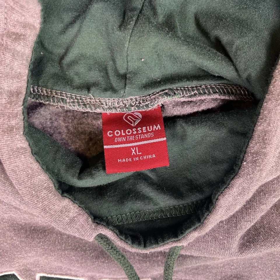 Ohio University Bobcats Sweatshirt Womens XL Gray Embossed Pullover Tube Collar - Image 4 of 4