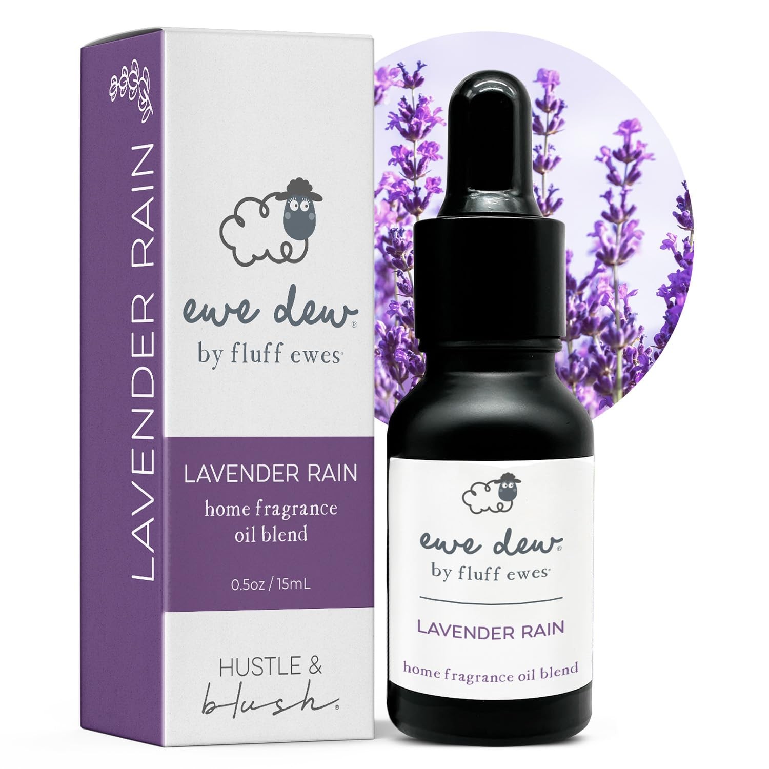 Hustle & Blush Essential Oils Blend for Dryer Balls, 0.5 Fl Oz (Pack of 1) 