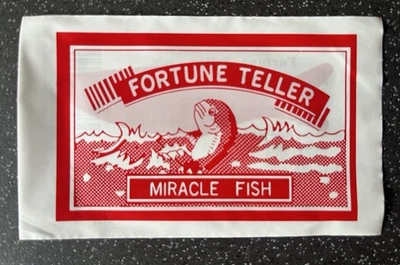 FORTUNE TELLING MIRACLE FISH - Secret Santa Christmas Cracker Stocking filler