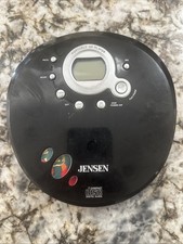 Jensen CD-60 Personal Bass Boost Portable Compact CD Walkman Player