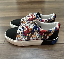 NEW Sonic the Hedgehog Kids Boys Youth Size 1 Canvas Sneakers Trending