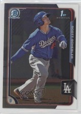 2015 Bowman Chrome Prospects Scott Schebler #BCP119 0j6