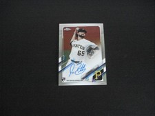 2021 TOPPS CHROME- *ROOKIE* AUTO- JT BRUBAKER- PITTSBURGH PIRATES!