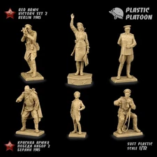 PLASTIC PLATOON Toy Soldiers Victory Day set#1 WW2 1:32, RELEASE 2024