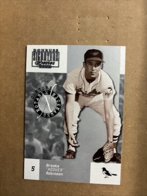Brooks Robinson #NN-3 2003 Donruss Signature Notable Nicknames Orioles # d /100