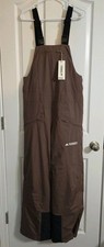 Adidas Terrex Women's Sm Multi Layer Insulated Climaproof Bib Brown Pants JM3043