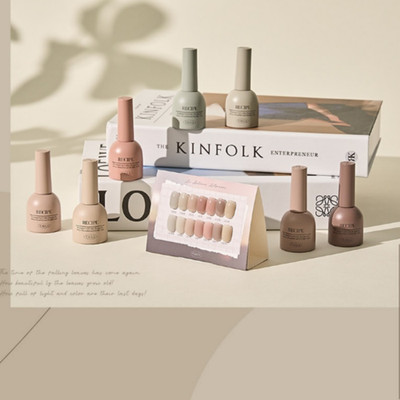 Valla Autumn Afternoon Syrup Gel Polish Soak Off Nail Gel K-Beauty