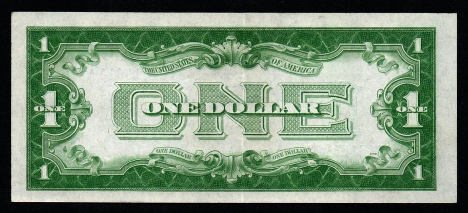 1934 $1 NEAR PERFECT AU+ FUNNY BACK Silver Certificate! - Image 2 of 2