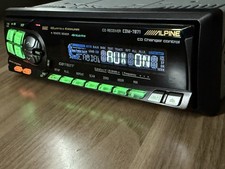 Alpine Bluetooth Car Stereo Cd Unit Old School Cdm-7871 Vintage Rare Sub Eq Aux Alpine Bluetooth Car Stereo Cd Unit Old School Cdm-7871 Vintage Rare Sub Eq Aux