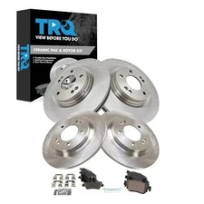 Front and Rear Brake Pad and Rotor Set Ceramic Compatible with 2018-2020 Kia
