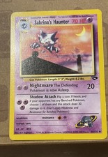 Nice/Sabrina's Haunter 55/132 Gym Challenge Regular/Fast Same Day Shipping on eBay