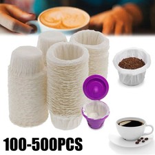 100-500pcs Disposable Coffee Paper Filters K Cup for Keurig Brewers Single Serve