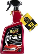 Meguiar's Quik Detailer, Mist  Wipe Car Detailing Spray, Clear Light Contami...