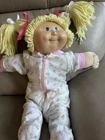 Vintage Cabbage Patch Kids Doll Blonde Hair Blue Eyes Chubby Cheeks 1978/1982