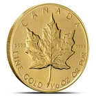 Photo of a 1982 Canadian Gold Maple Leaf 1/10 oz from an eBay listing that sold on Apr 24, 2026