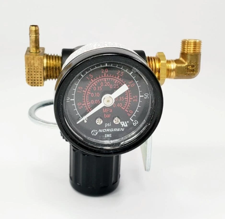 Norgren R07-200-RGEA Series Mini Regulador e Interruptor Kit de Montaje SMR Carro ORLINOLARINGO Foto 3 de 4