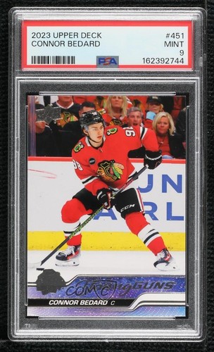 2023 Upper Deck Series 2 Young Guns Connor Bedard #451 PSA 9 MINT Rookie RC 15g5