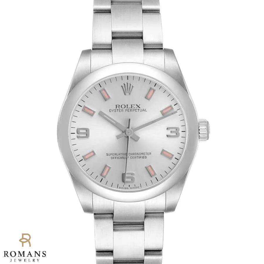 Rolex Oyster Perpetual Ref: 177200 Midsize Ladies Stainless | eBay