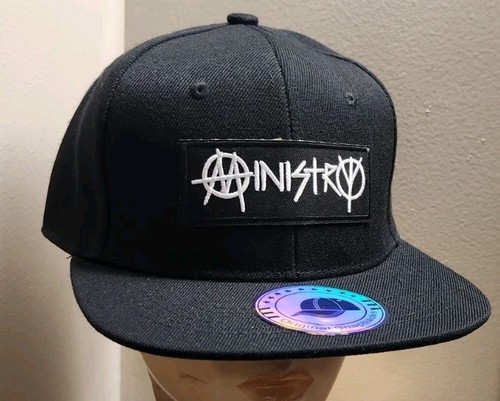 Ministry Metal Music Band Hat Cap Snapback - Picture 4 of 13