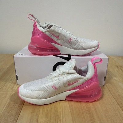 Women's Size 6 - Nike Air Max 270 Summit White Pink Spell HJ3222