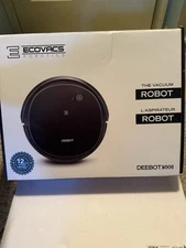Ecovacs robotics DEEBOT 500 Wi-Fi & App Controlled Vacuum  Robot- Black/used
