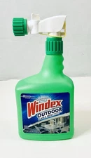 WINDEX OUTDOOR GLASS & PATIO CONCENTRATED CLEANER 32 FL OZ SC JOHNSON NOS