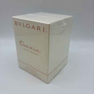 BVLGARI OMNIA Crystalline EDT 40mL 1.3 FL OZ Eau de Toilette Perfume Sealed Box