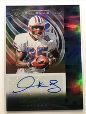 Derrick Mason 2021 Illusions #ET-DM “ELUSIVE INK” AUTO SP OILERS TITANS /199
