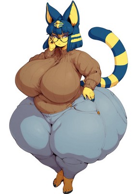 Ankha Vinyl Car Decal Sticker 7'' Weatherproof