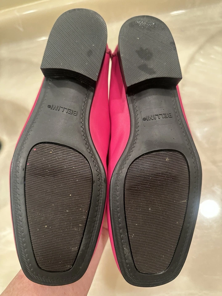 Annie Leather Penny Loafers Pink Women’s 7M Slip On Moc Style Flats - image 4 of 4