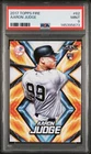 2017 Topps Fire Aaron Judge #62 Rookie Card PSA 9 MINT