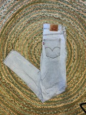 Levi  s 721 Light Wash High Rise Skinny Jeans Size 28 Excellent Condition