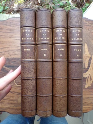 9273 Molière Oeuvres complètes Didot 1854 Notes Lefèvre Chefs-d’œuvre - Photo 1/4
