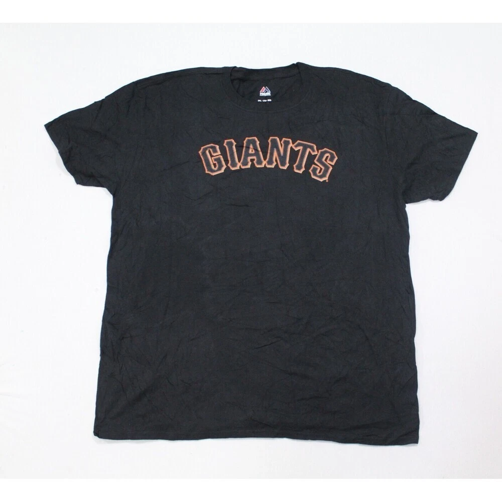 T-shirt Nike Buster Posey – San Francisco Giants – Noir/orange – Taille L – Neuf