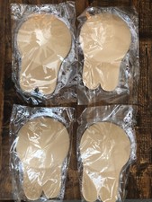 Silicone Bra Self Adhesive Push Up Strapless Nipple Cover Breast Lift Lot Of 4