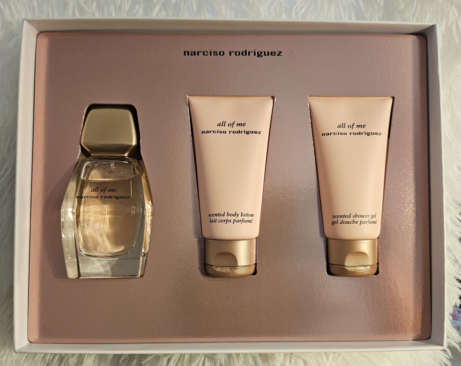 Narciso Rodriguez All Of Me 50ml EDP /B Lotiin SH GEL Perfum Gift Set RRP £92 - Image 5