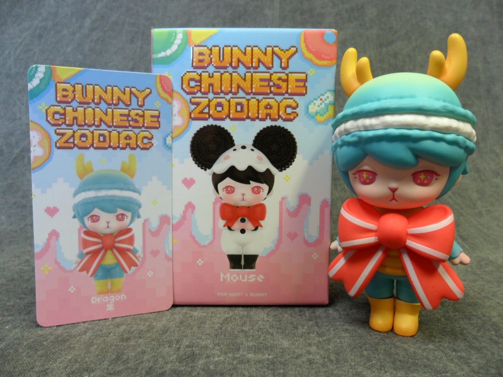 PopMart Bunny НОВЫЙ * Дракон * Кролик Китайский Зодиакальный Слепой ящик с открытой фигуркой