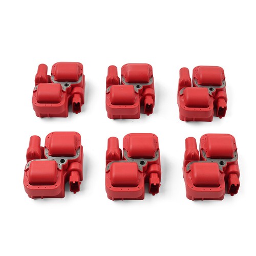 Ignition Coil Pack UF359 For Benz E320 ML320 C280 C240 S430 SL500 CLK320 Red - Picture 3 of 15