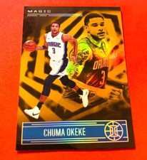 Chuma Okeke .. ORANGE .. Orlando Magic .. 2020-21 Illusions Base Parallel 79