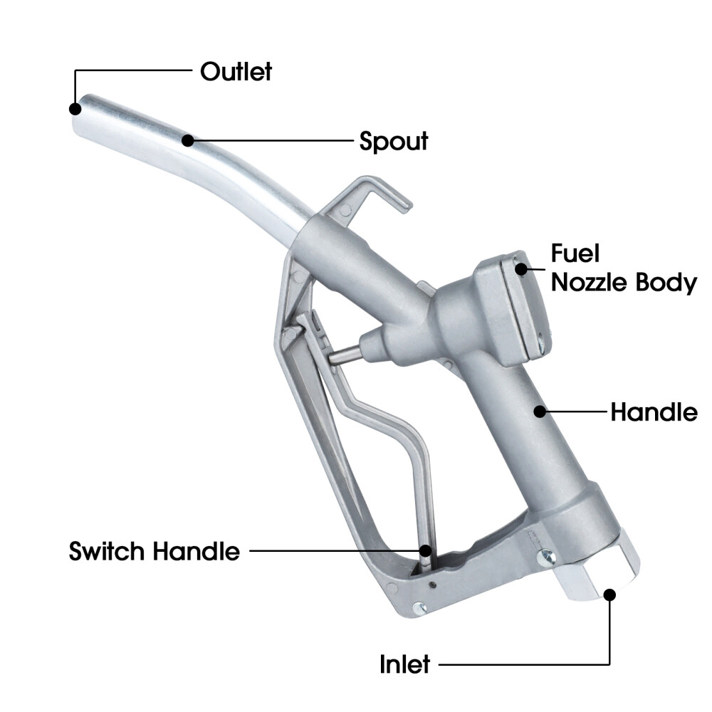 Automatic Fuel Nozzle, Auto Shut Off Fuel Nozzle, Fuel Transfer
